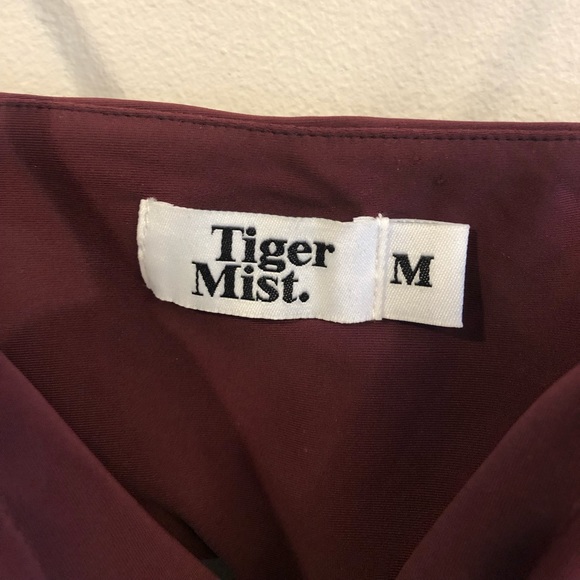 Tiger Mist Plum Solange Open Back Body-Con Dress - Picture 4 of 5